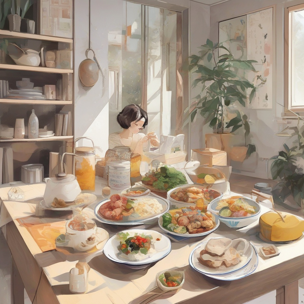 厨房里的养生经：美食与家居的完美结合