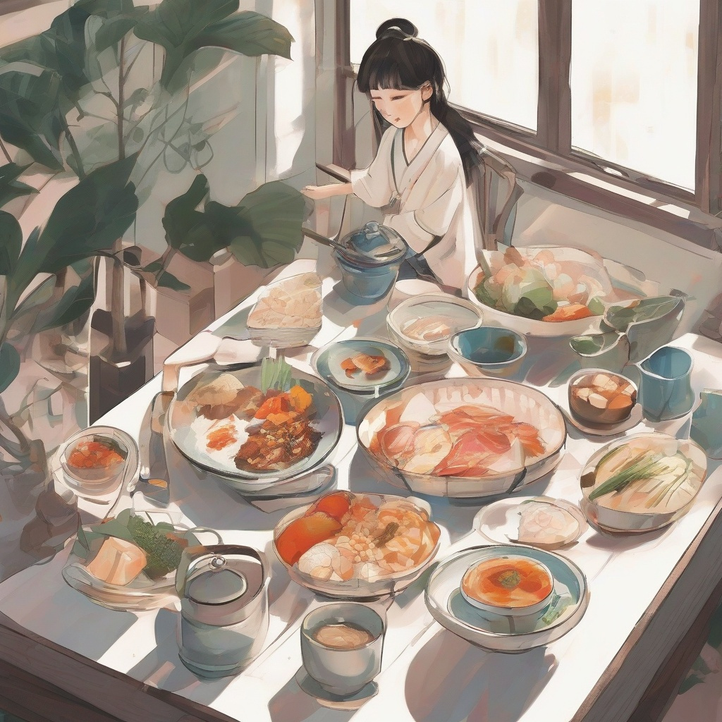 厨房里的养生智慧：美食收纳与烹饪秘籍