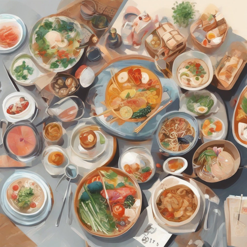 低卡美食烹饪指南：吃瘦不饿瘦的秘诀