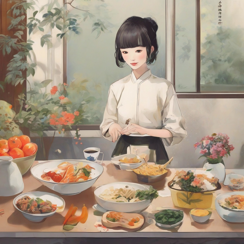 厨房里的养生经：美食收纳两不误