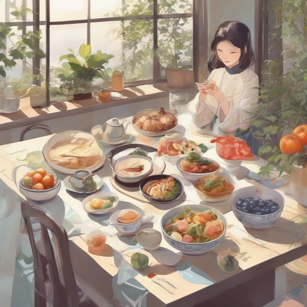 厨房里的养生经：美食收纳两不误