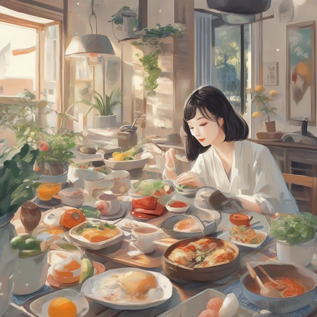厨房里的养生智慧：食材巧搭与收纳秘籍